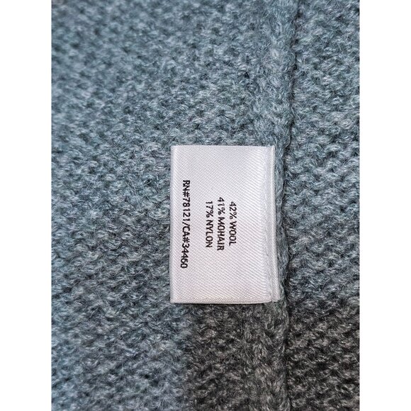 Eileen Fisher Women's Moss Green Wool/Mohair Blend Cardigan Sweater Sz SP 2209 - Picture 6 of 11